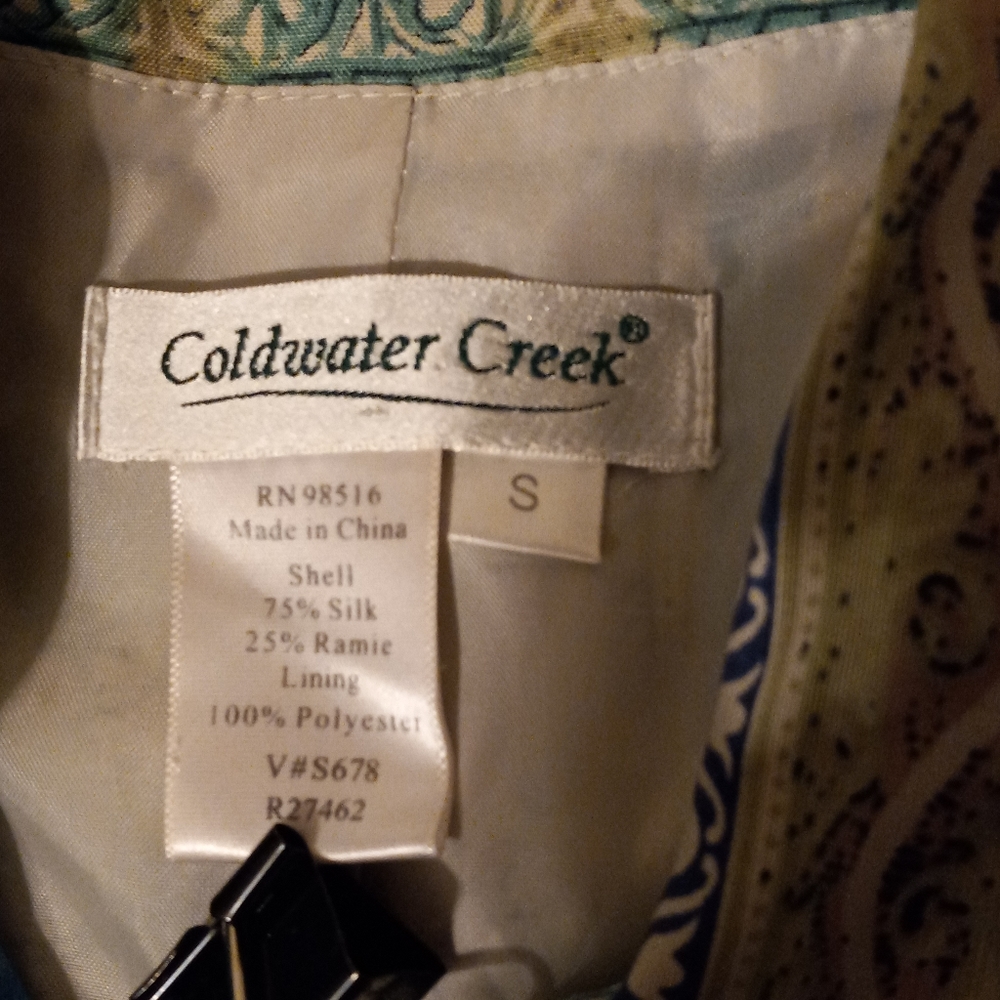 Silk Blend Mixed Patch Print Jacket - image 5